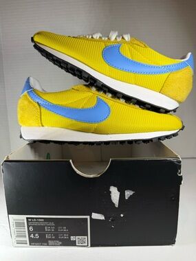 Nike Women’s LG-1000 Mesh Runner with Light Blue Swoosh